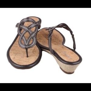 Sperry Thong Sandals Wedges,